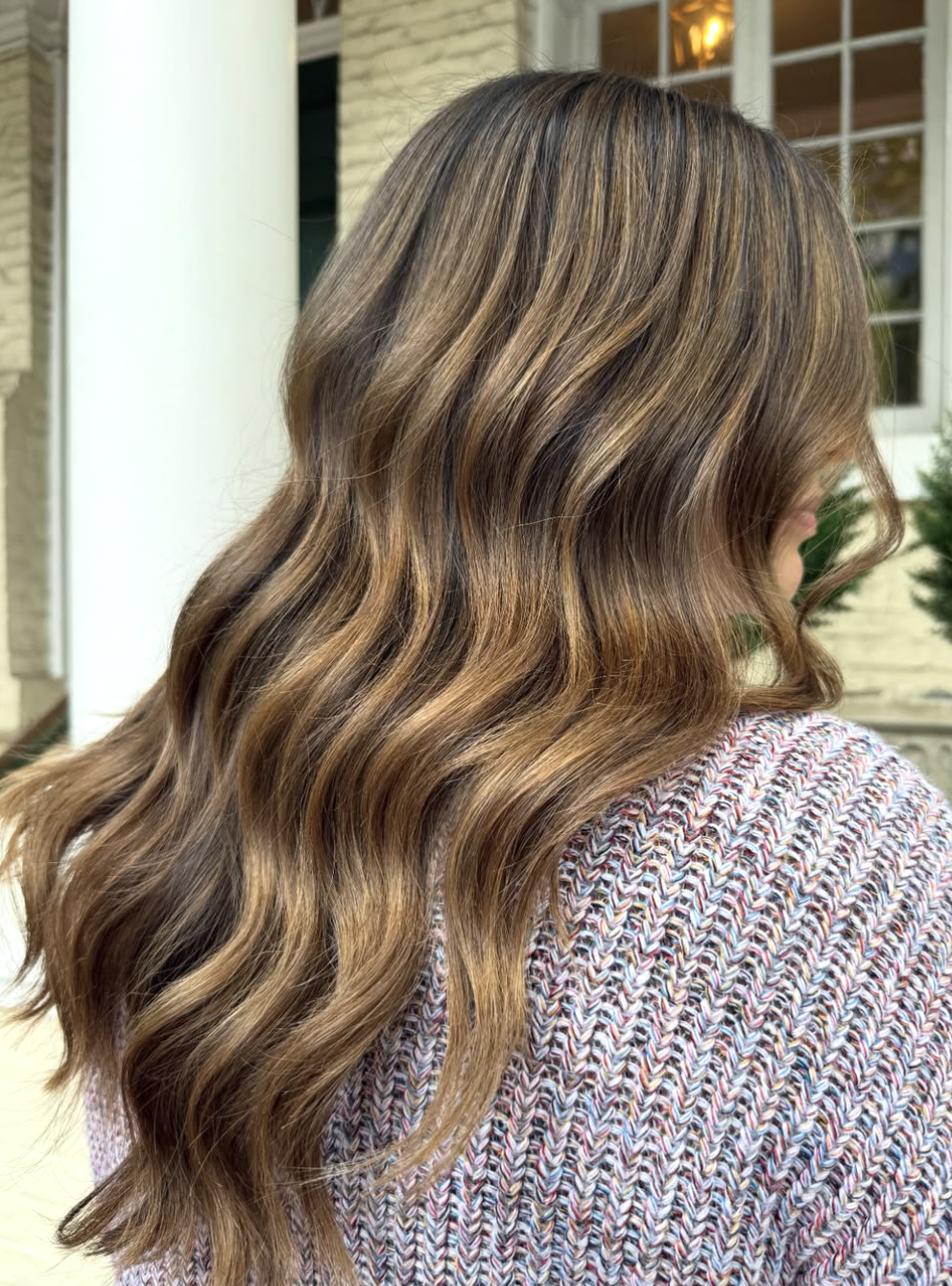 Warm Dimensional Balayage